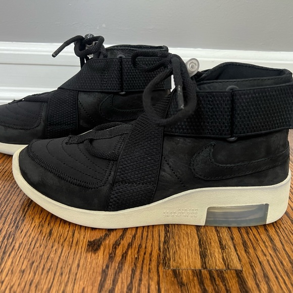 Nike Air Fear Of God Raid Black sz 4.5Y - Picture 4 of 10